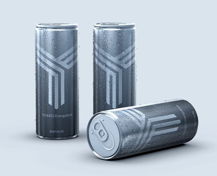 Bedruckte Getränkedose TRONOS