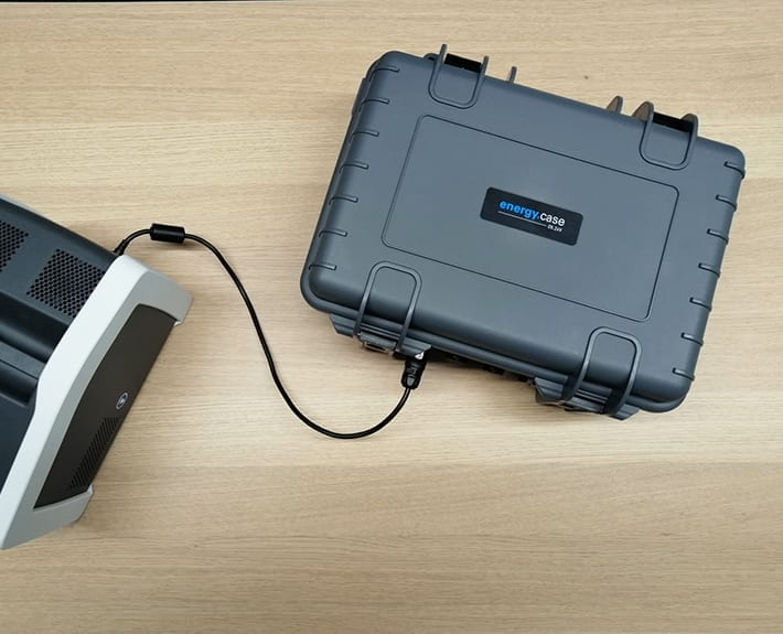 Werbetechnik Koffertastatur Beklebung TRONOS