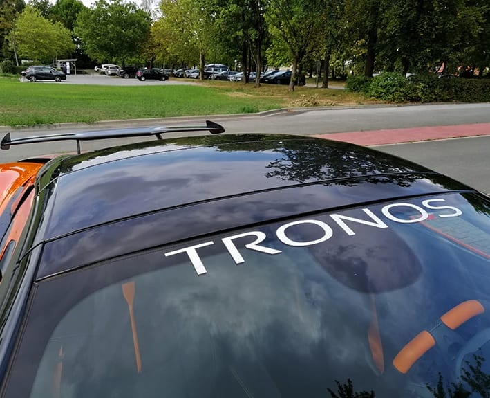 Fahrzeugbeschriftung McLaren TRONOS