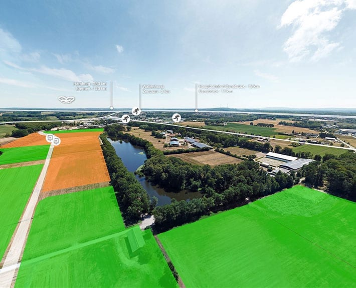 360° Tour Schwarzer See Wallenhorst Panorama