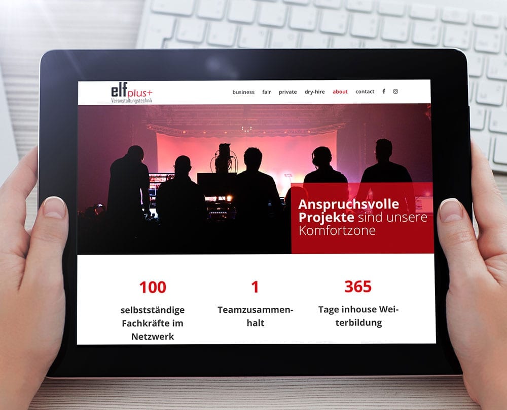 Responsive Design Tablet elfplus