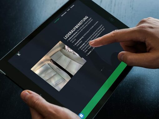 Webseite „Keppler Premium Fahrzeugaufbereitung“