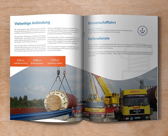 Broschüre Hafenprofil c-Port