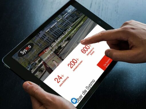 Webseite „Sysmo GmbH“