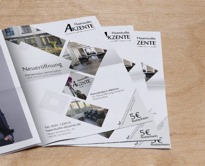 Zeitschrift Haarstudio Akzente