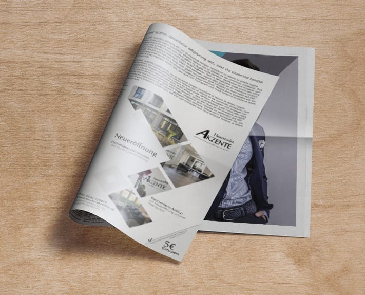 Anzeige Haarstudio Akzente