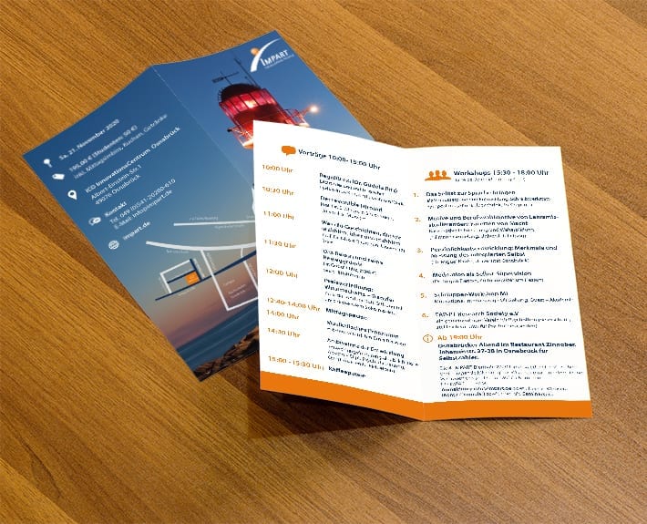 Flyer IMPART Biennale 2020 Programmheft