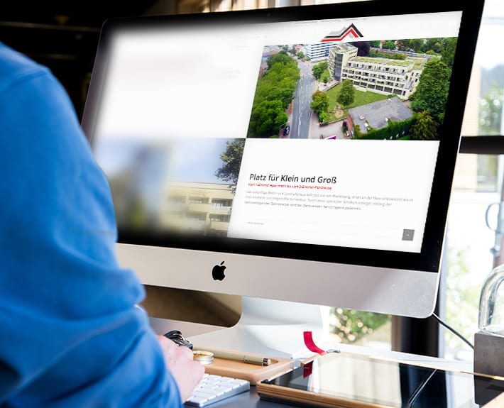 Landingpage BGLO Neubauprojekt Hase Campus Osnabrück Stüvestraße