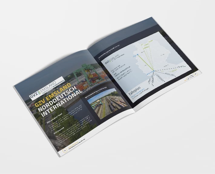 Innenseiten Broschüre Standortprofil Dörpen