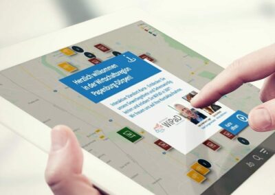 Interaktive Karte „WiPaD“