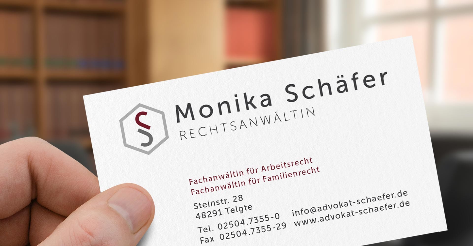 Logo Rechtsanwältin Monika Schäfer