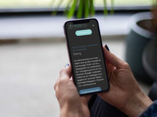 Webseite „Intermed Bohmte“