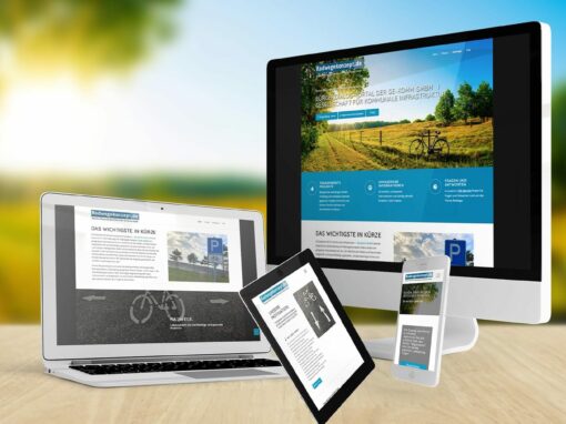 Webseite „Radwegekonzepte“