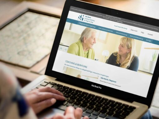 Webseite „Silke Mende“