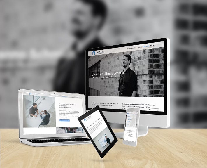 haus und hoch Webseite Responsive Design