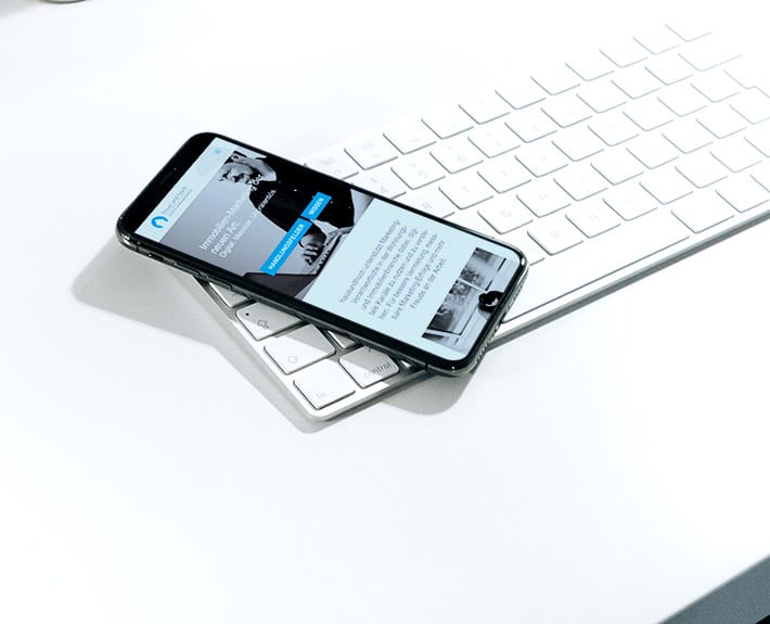 haus und hoch Webseite Responsive Design