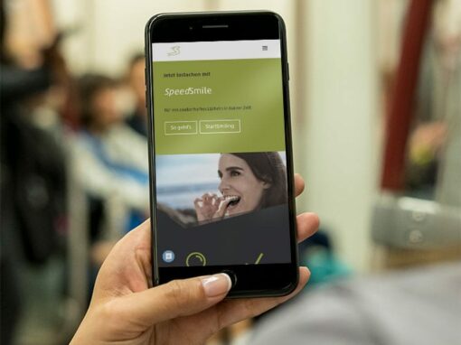 Webseite „SpeedSmile“