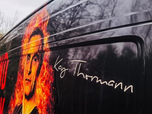 Fahrzeugbeschriftung „Kay Thormann Trockenbau“