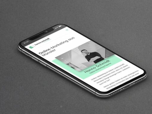 Webseite „HannoSchmidt.de“