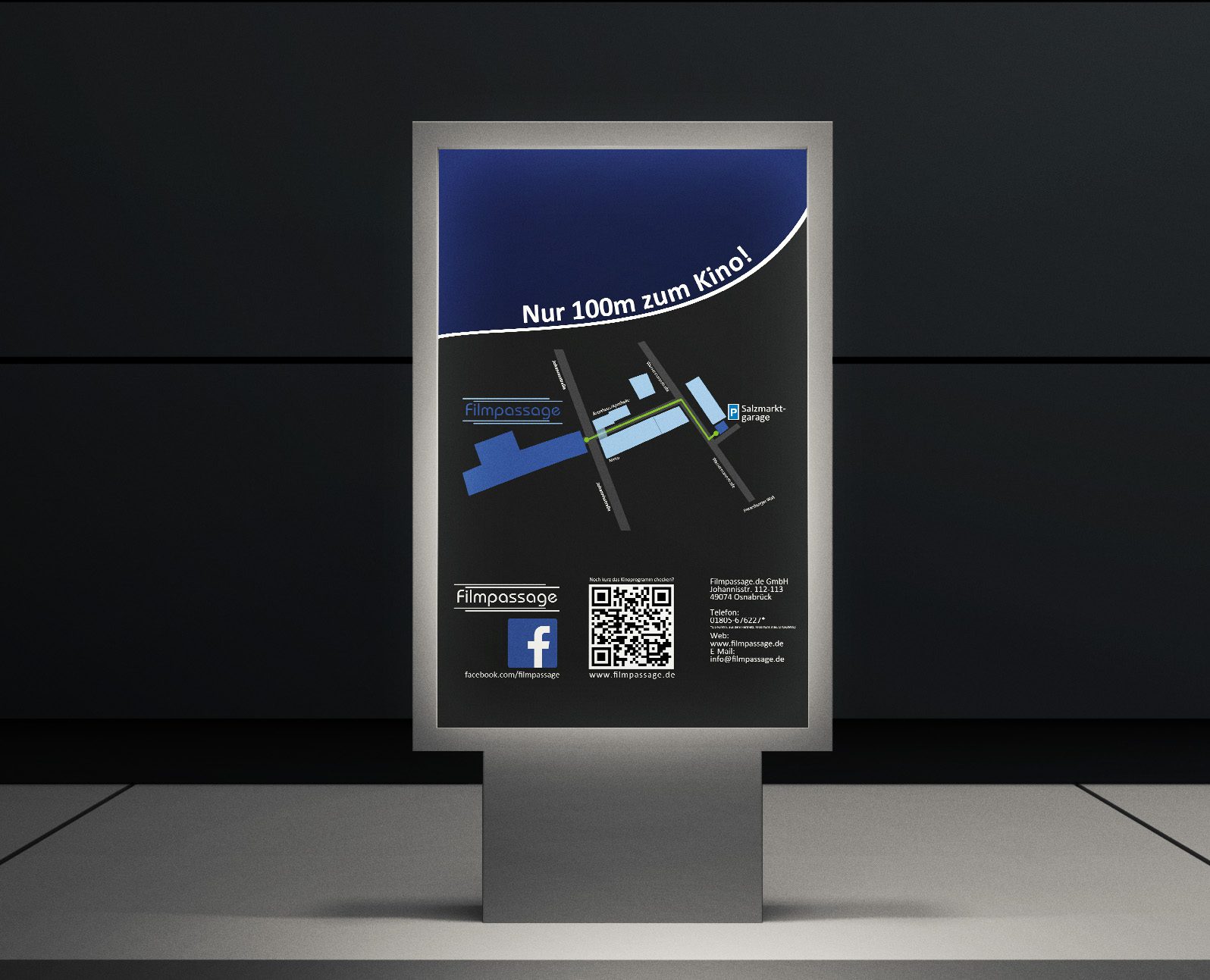 Motion Media Filmpassage Leuchtkasten