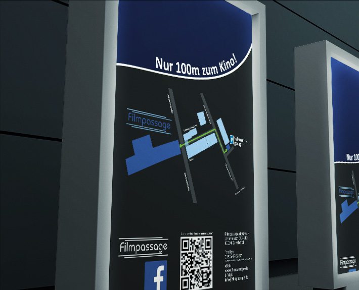 Motion Media Filmpassage Leuchtkasten