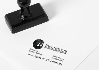 Stempel „Unternehmensberatung 2.0“