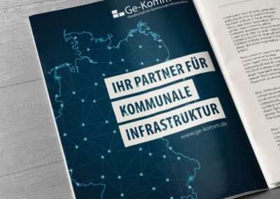 Zeitungsanzeige „Ge-Komm“