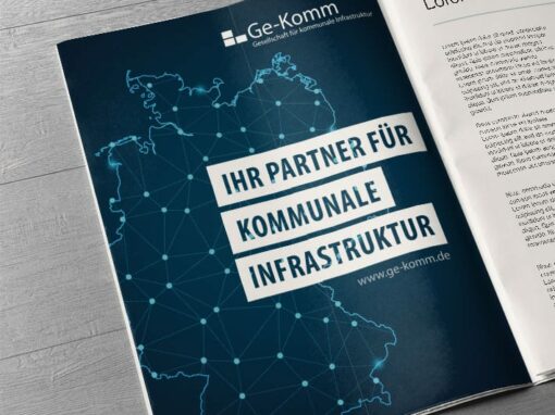 Zeitungsanzeige „Ge-Komm“