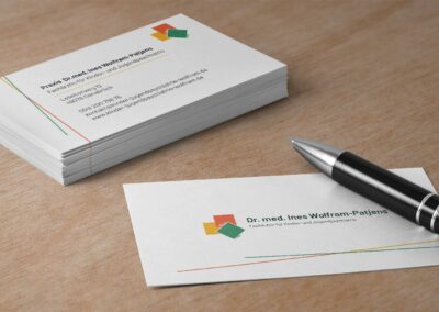 Visitenkarten „Dr. Wolfram-Patjens“