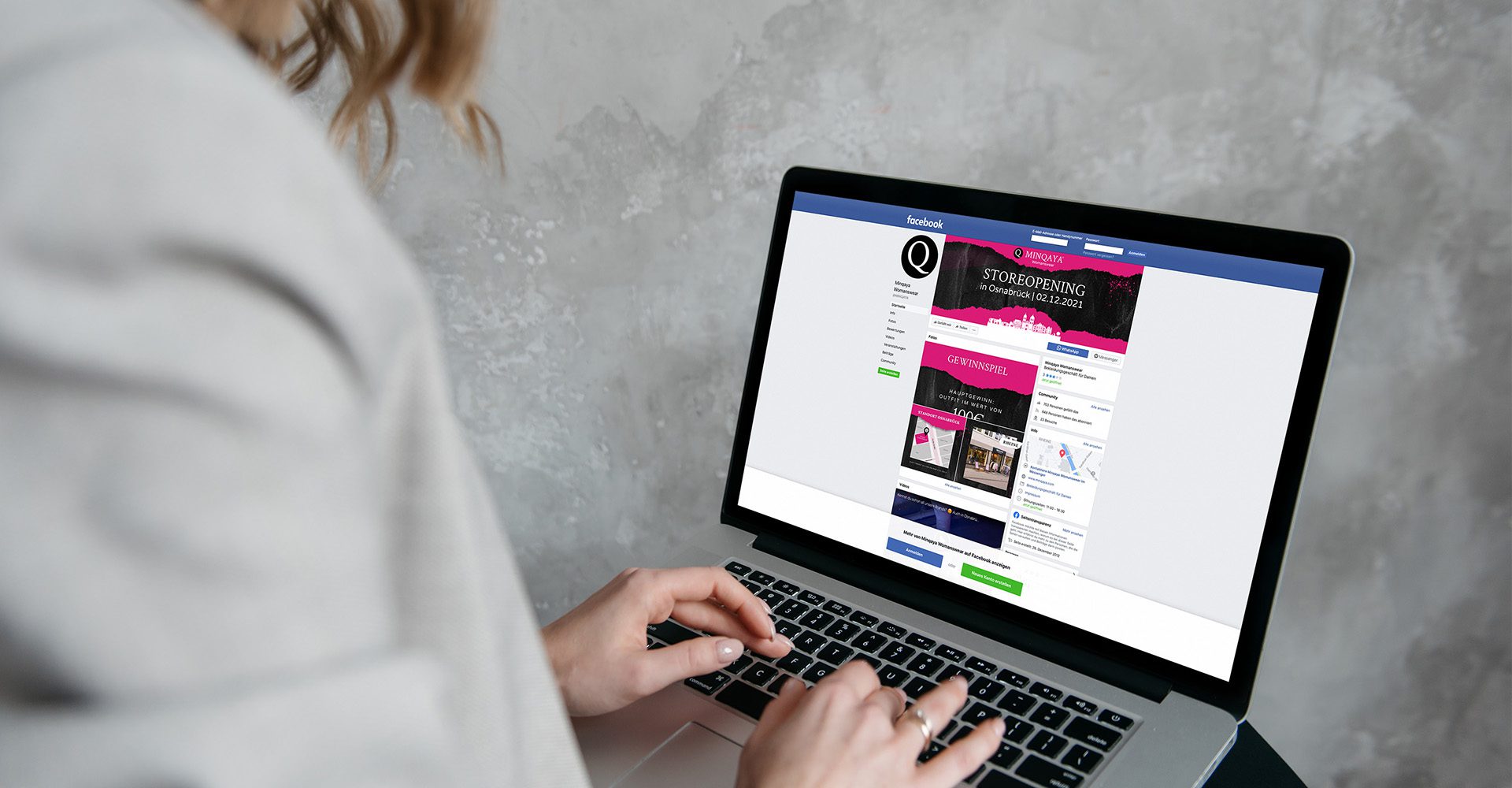 Facebook Profil | Minqaya Fashion Store