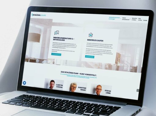 Webseite „ Schlüssel Gruppe“