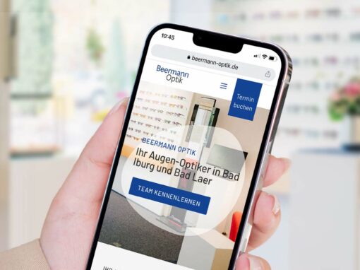 Webseite „Beermann Optik“