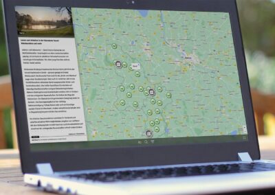 Interaktive Karte „Oldenburger Münsterland“