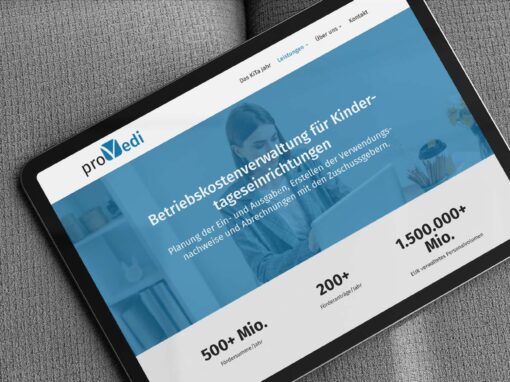 Webseite „proVedi“