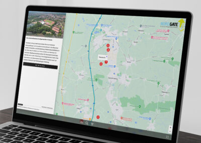 Interaktive Karte „NORDGATE“