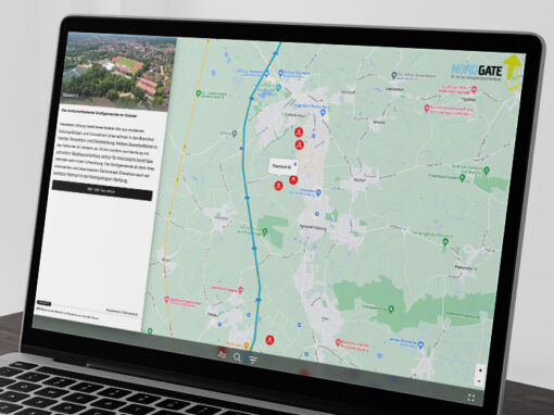Interaktive Karte „NORDGATE“