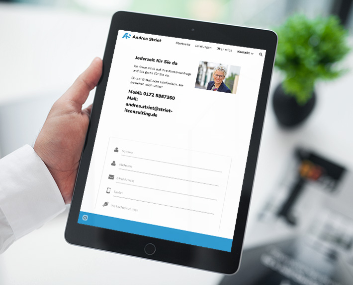 Webdesign Osnabrück Andrea Striet