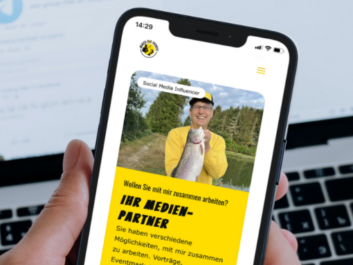 Webseite „MikesBigTrouts“