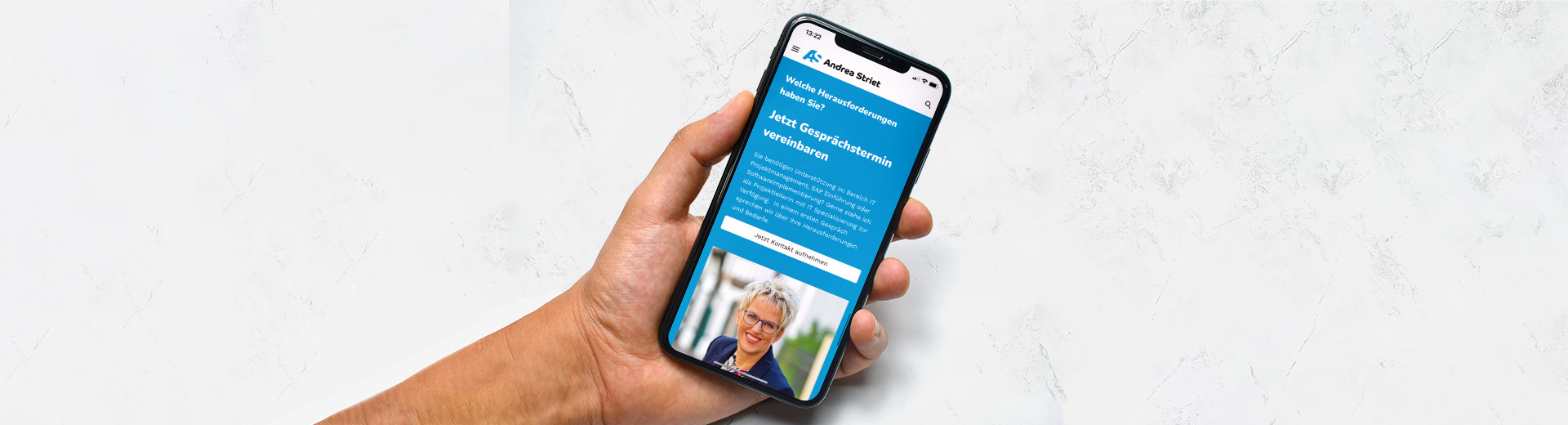 Andrea Striet Mobil Webdesign Osnabrück Andrea Striet
