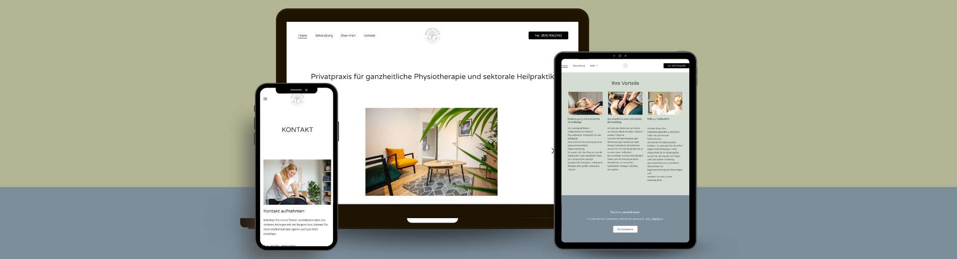 Webseite | Healing Hands