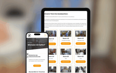 Webseite „Katzenschutzbund“