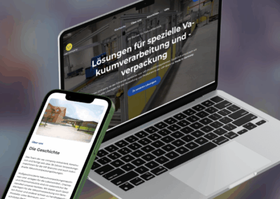 Webseite „the vac company“