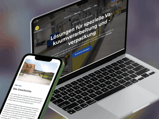 Webseite „the vac company“